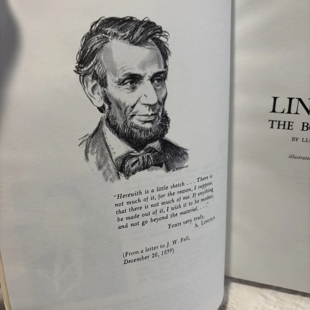 Abraham Lincoln The Boy the Man by Lloyd Ostendorf Reopening of Lincoln House